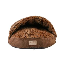 Armarkat - Cat Bed Mocha And Leopard - Brown