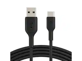 Belkin - CAB001bt3MBK 9.8ft USB-C to USB Charge Cable for Note10, S10, Pixel 4, iPad Pro, Switch