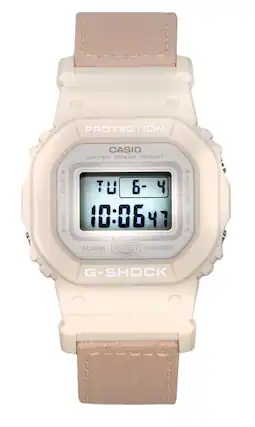 PROTECTION
CASIO
WATER 20BAR RESIST
ILLUMINATOR
TU 6-4
10:06:47
LED BACKLIGHT
SHOCK RESIST
ALARM
CHRONO
G-SHOCK