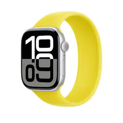 Front. Apple - Apple Watch Band Solo Loop 42Mm Star Fruit OLDER SERIES 1 / 2 / 3 MY693AM/A Sz 7 - Star Fruit.