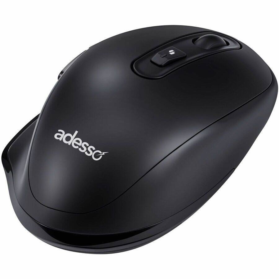 Alt View 1. Adesso - Adesso iMouse A50 - Optical - Wireless - Bluetooth/Radio Frequency - 2.40 GHz - 2400 dpi - Scroll Wheel - Right-handed - Unknown.