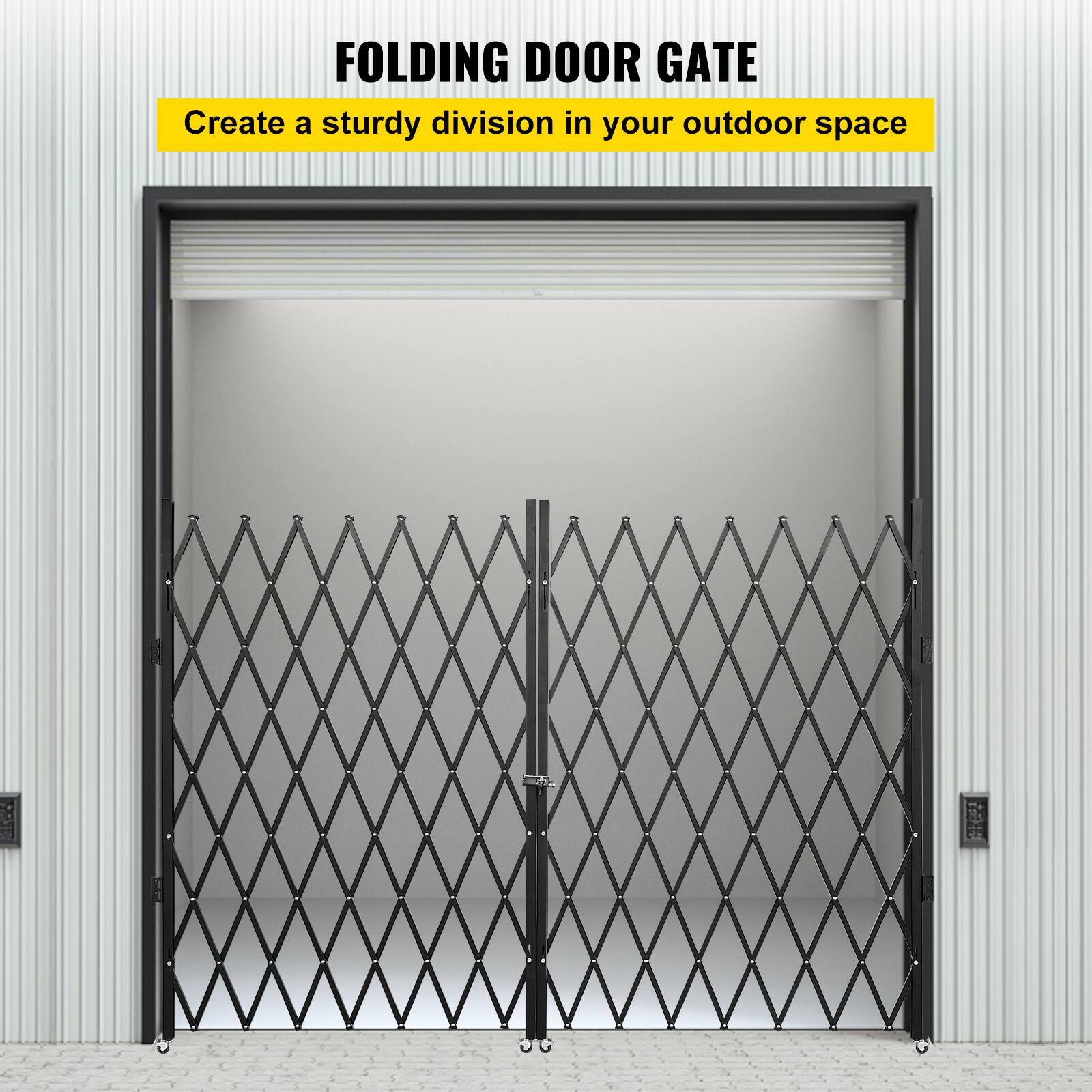 FOLDING DOOR GATE  
Create a sturdy division in your outdoor space