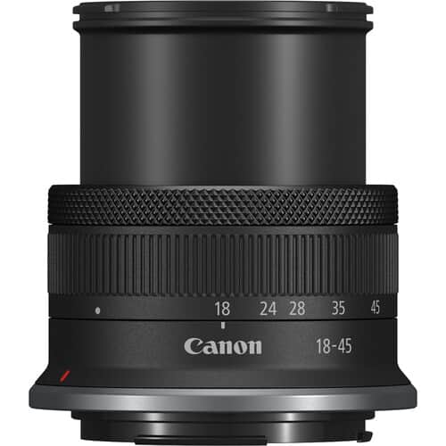 Canon RF S 18 45mm f/4.5 6.3 IS STM Lens with 64GB Extreme Pro