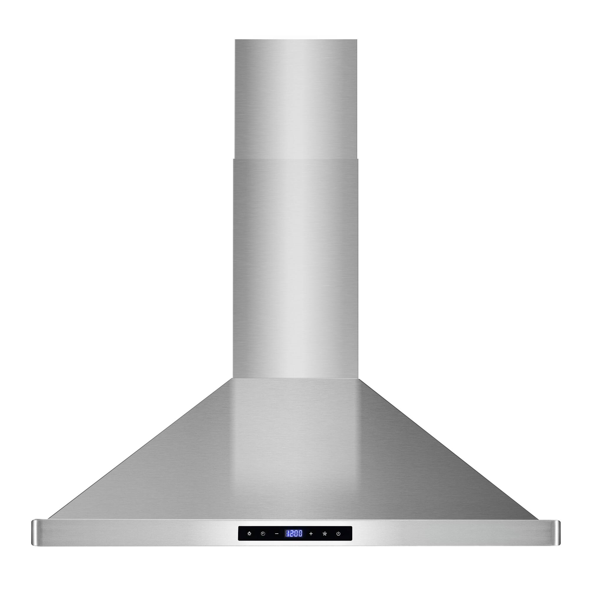 Back. COSMO - COS-63175S-DL 30 in. Vista Collection 380 CFM Ductless Wall Mount Range Hood, Touch Controls, LED Lights - Stainless Steel.