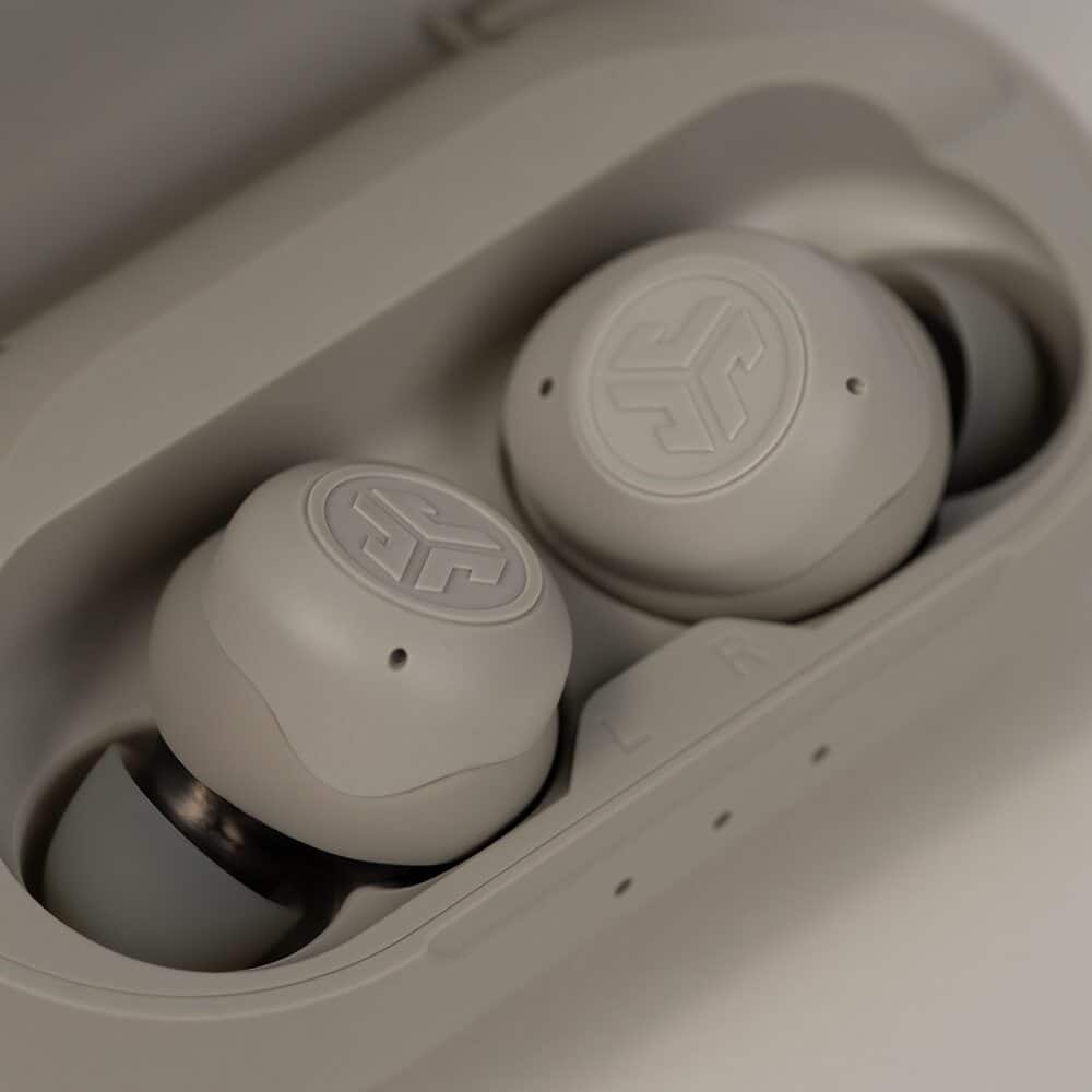 Alt View 15. JLab - 2-in-1 Hear OTC Hearing Aid and Earbuds - Cloud.