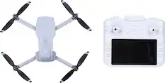 Front. Vivitar - SkyTrek Drone - Grey.