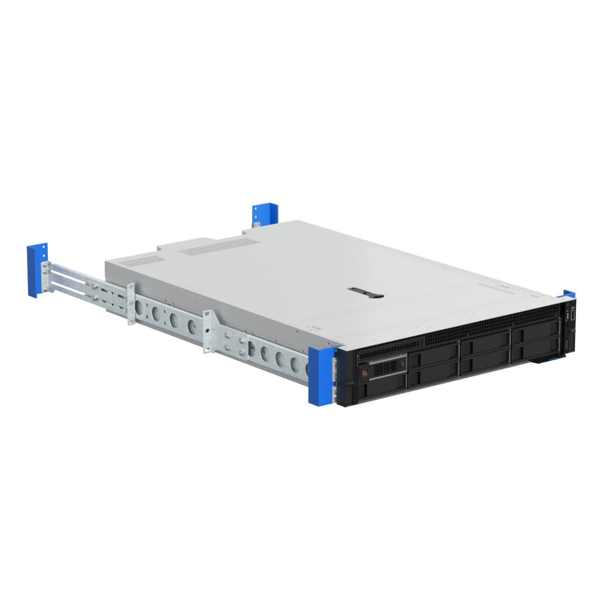 Alt View 4. RackSolutions - RackSolutions 2U Cobra 115-A Dry Slide Rail for Dell - Black.