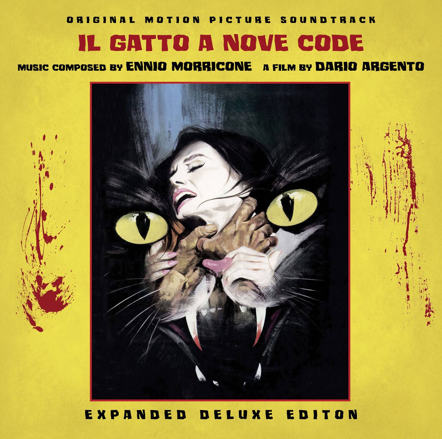 ORIGINAL MOTION PICTURE SOUNDTRACK  
IL GATTO A NOVE CODE  
MUSIC COMPOSED BY ENNIO MORRICONE  
A FILM BY DARIO ARGENTO  

EXPANDED DELUXE EDITION