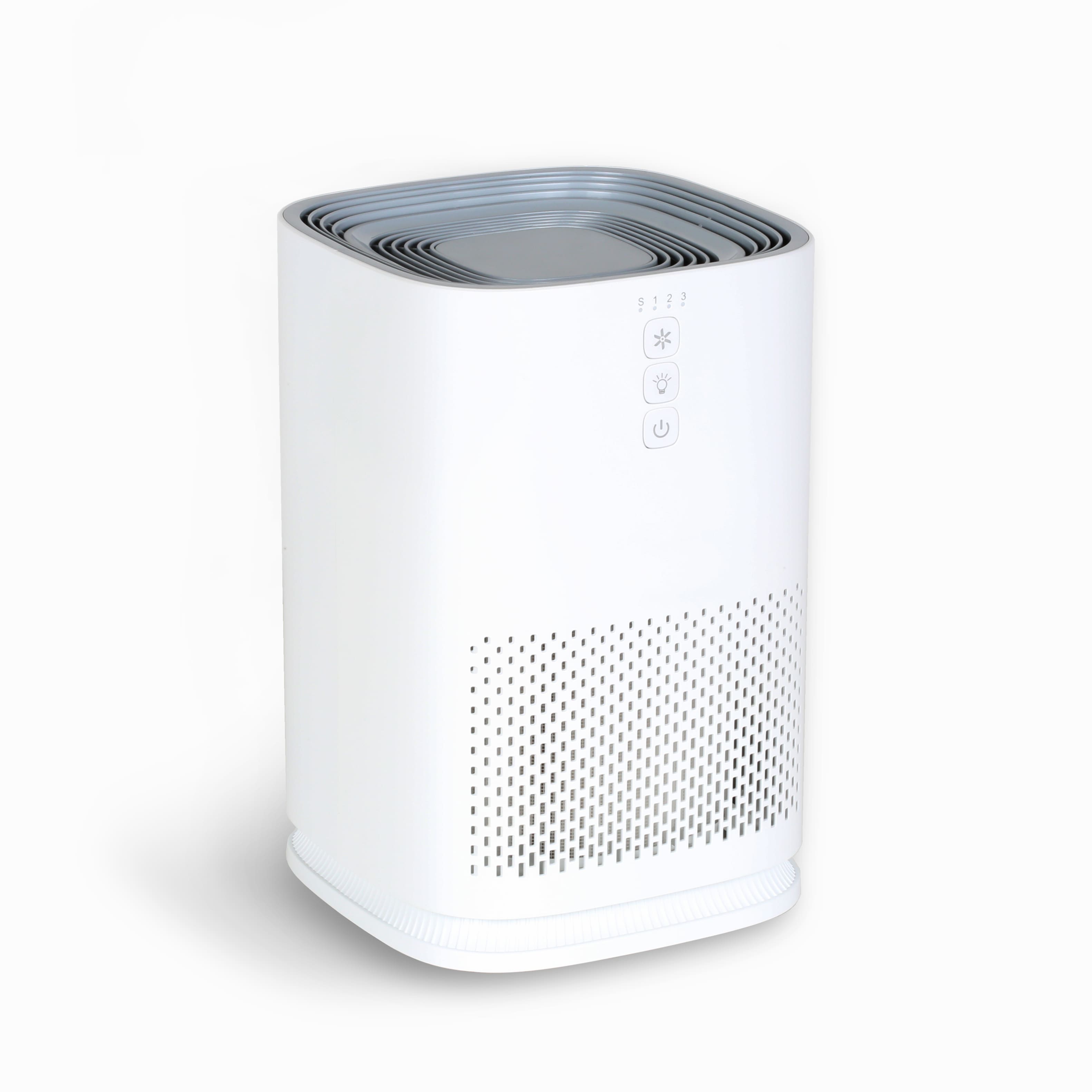 Medify Air - Medify MA-14 213 Sq. Ft. Portable Air Purifier with True HEPA H13 Filter - White - Front_Zoom