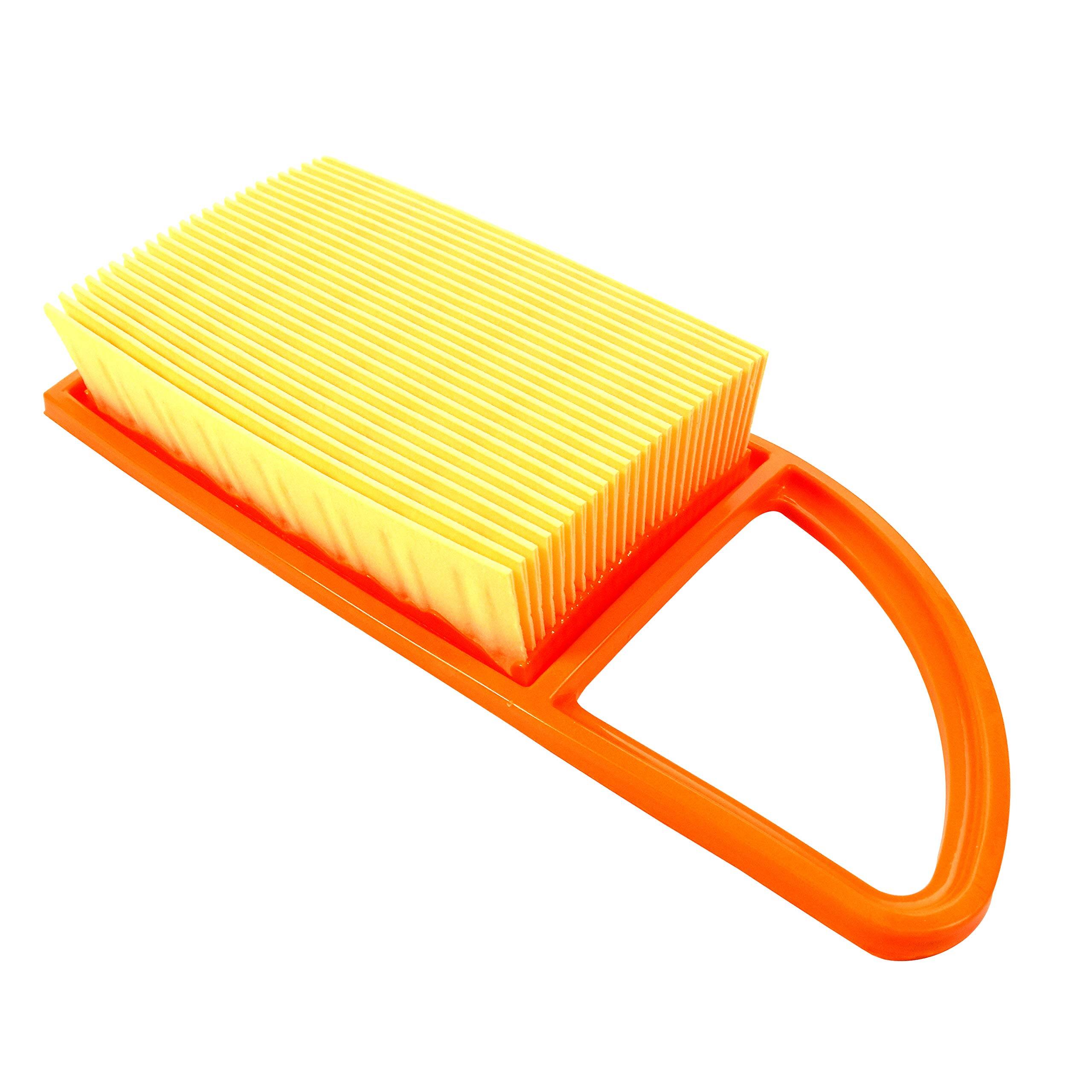 Angle. HQRP - 2-Pack Air Filter for Stihl BR500 BR550 BR600 BR700 Backpack Leaf Blower.