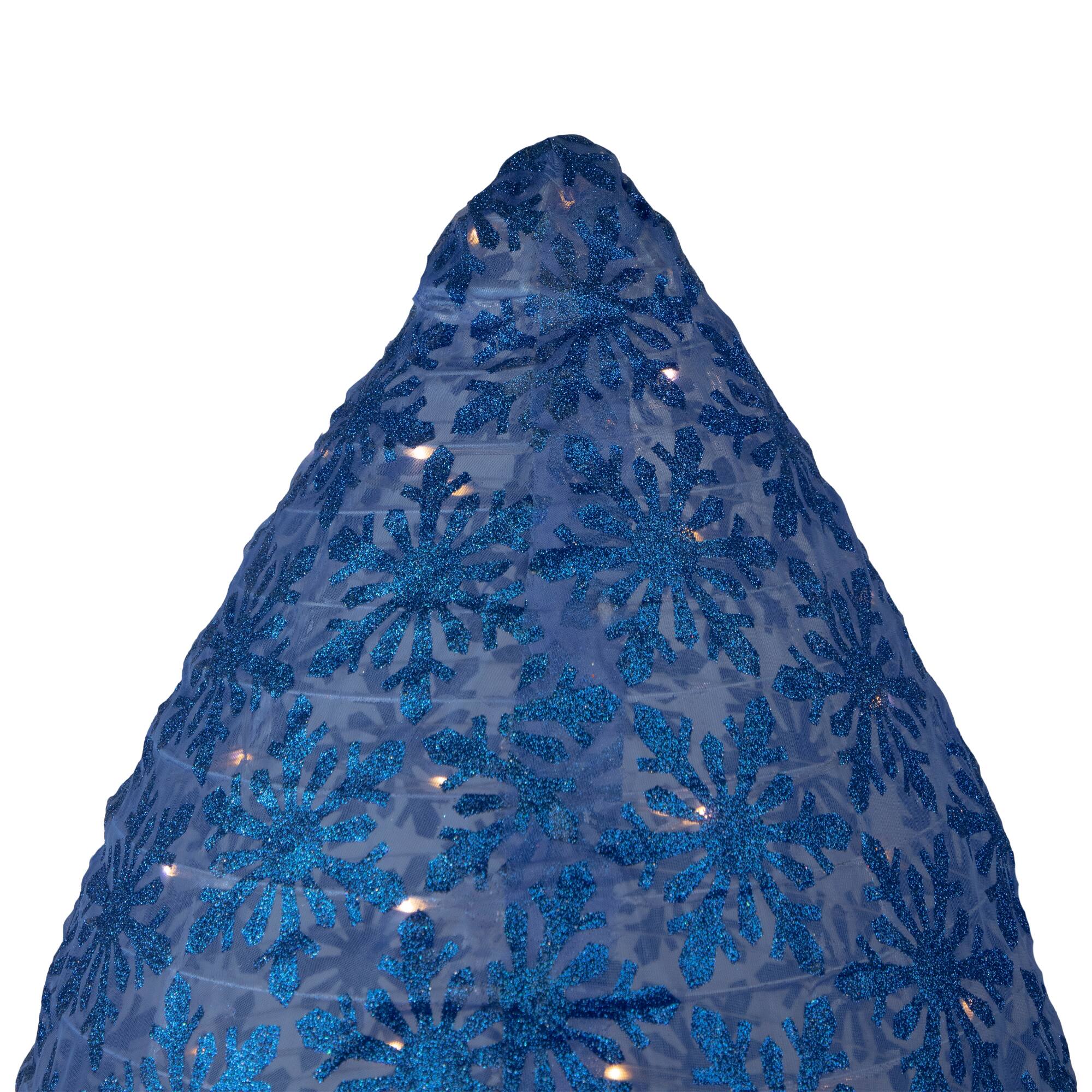 Alt View 1. Northlight - LED Lighted Retro Light Bulb Outdoor Christmas Decoration - 32" - Blue - Blue.