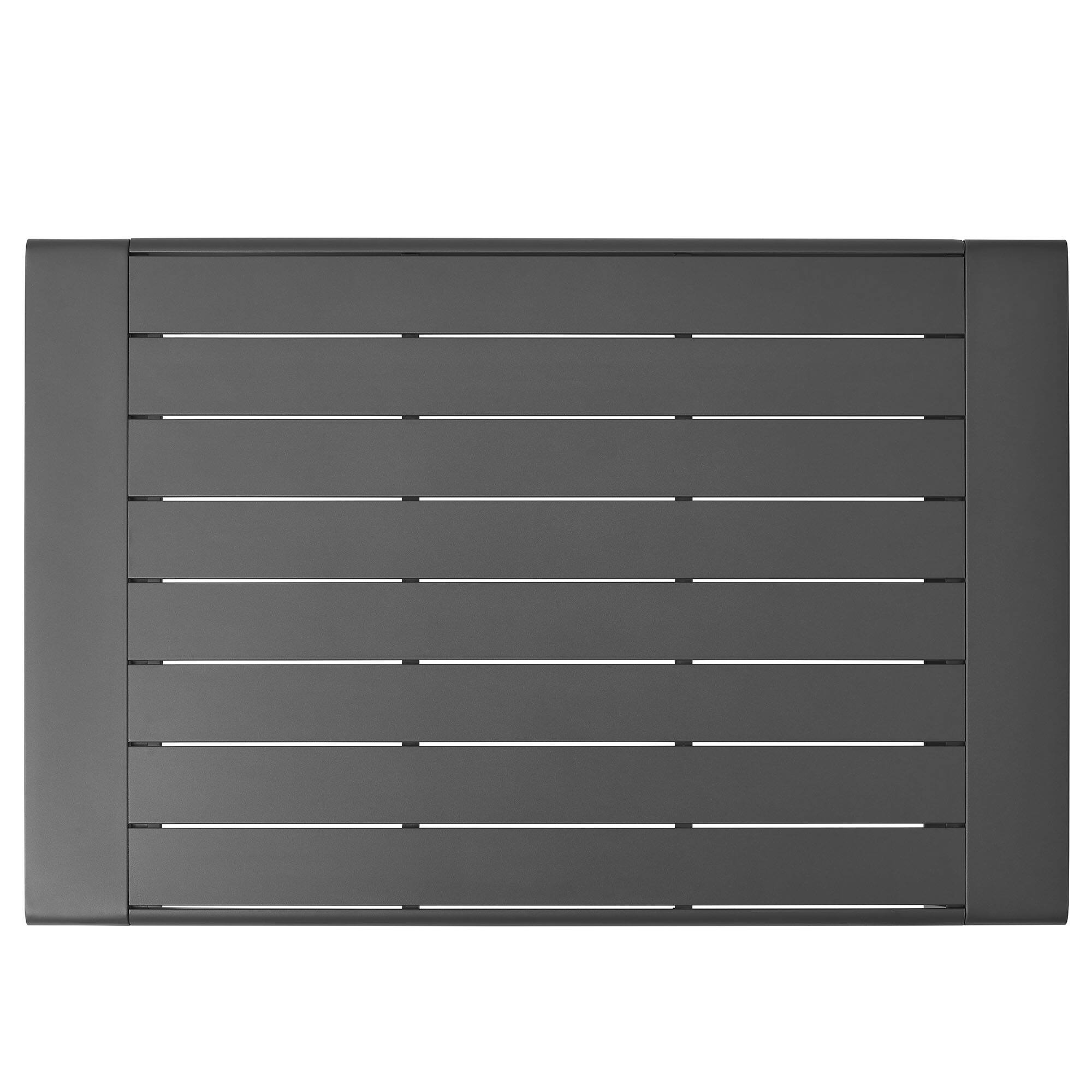 Alt View 4. Modway - Lirienne Outdoor Patio Aluminum Coffee Table by Modway - Gray.