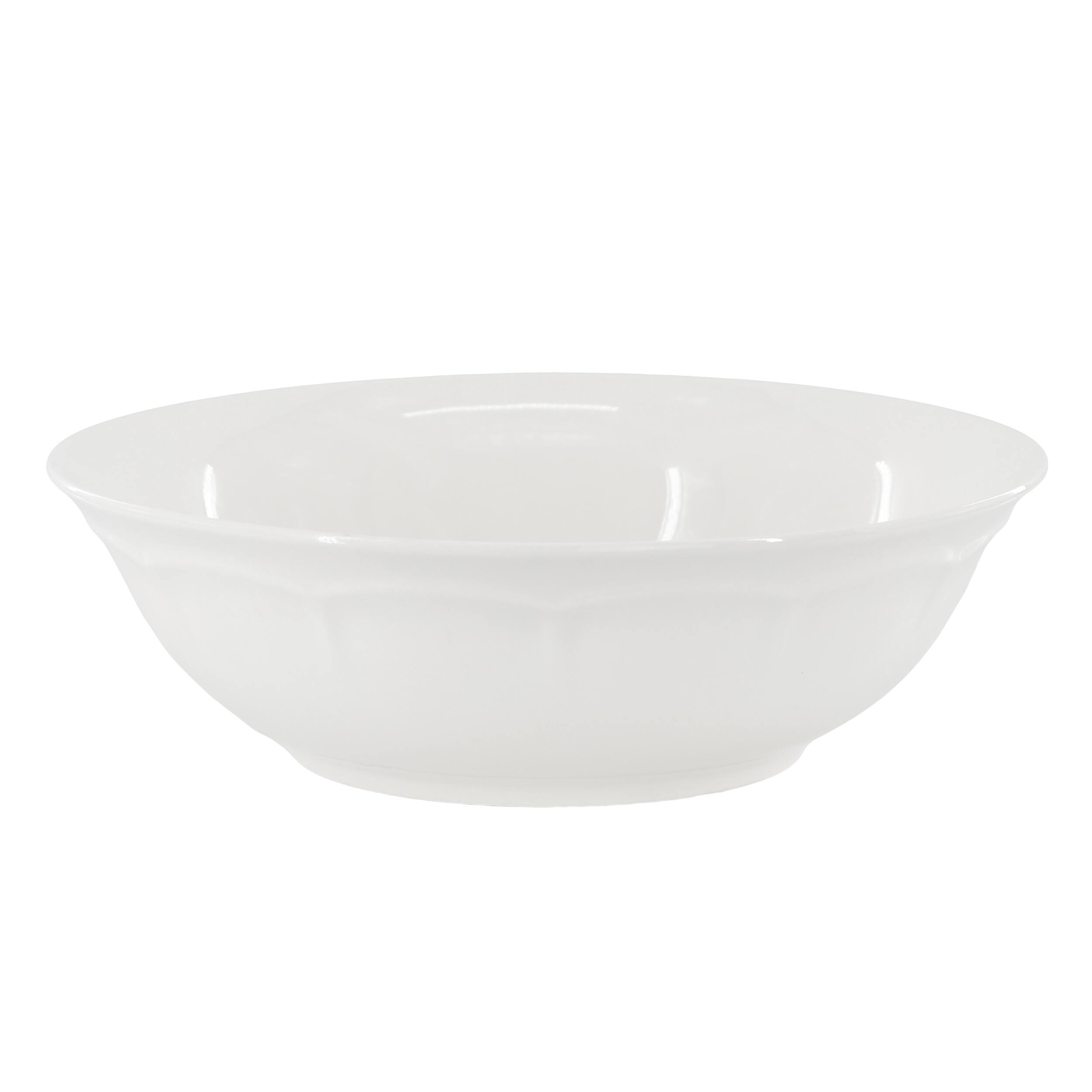 Alt View 1. Gibson - Gibson Elite Compostela 6 Piece 9 Inch Fine Ceramic Dinner Bowl Set in White - White.