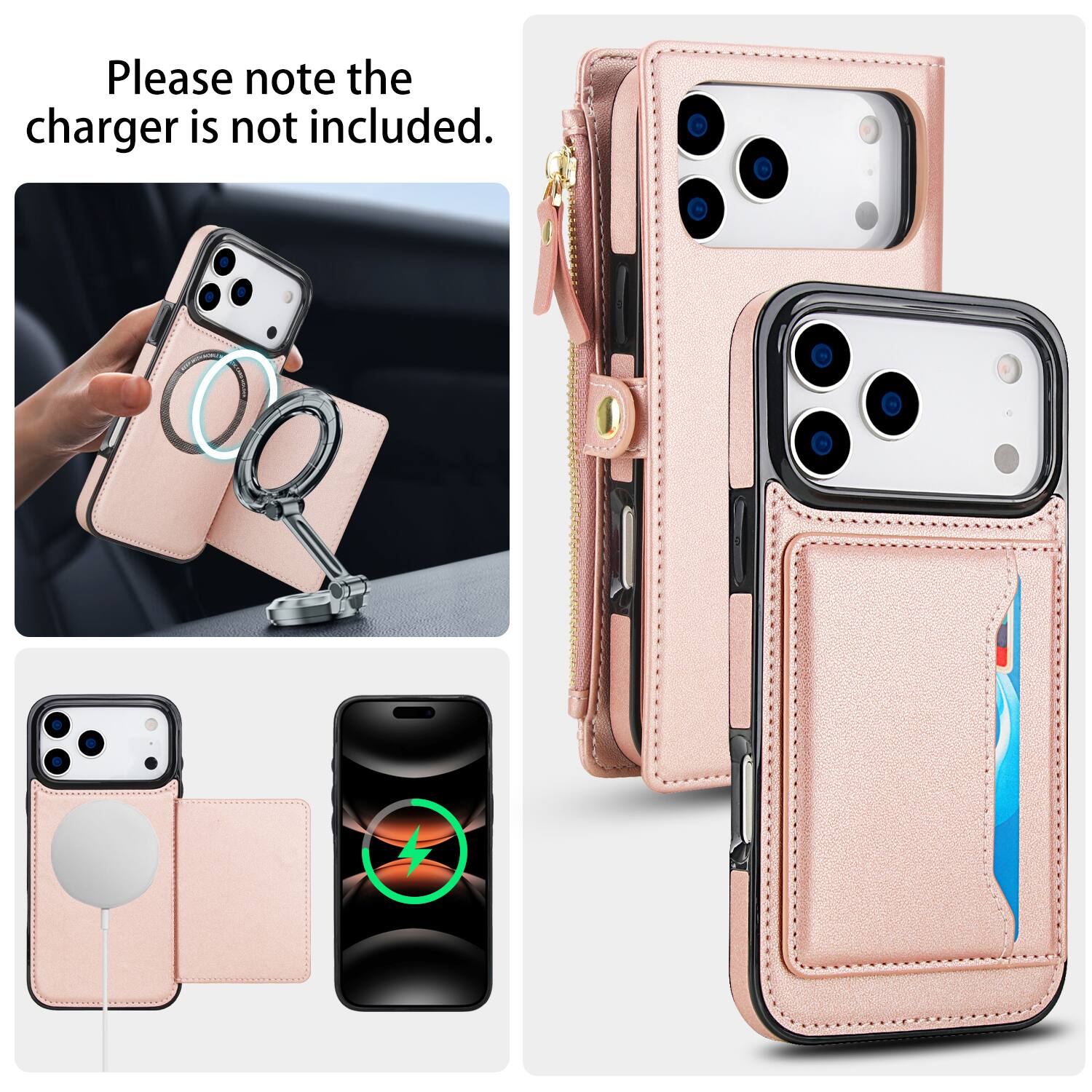 Please note the charger is not included.