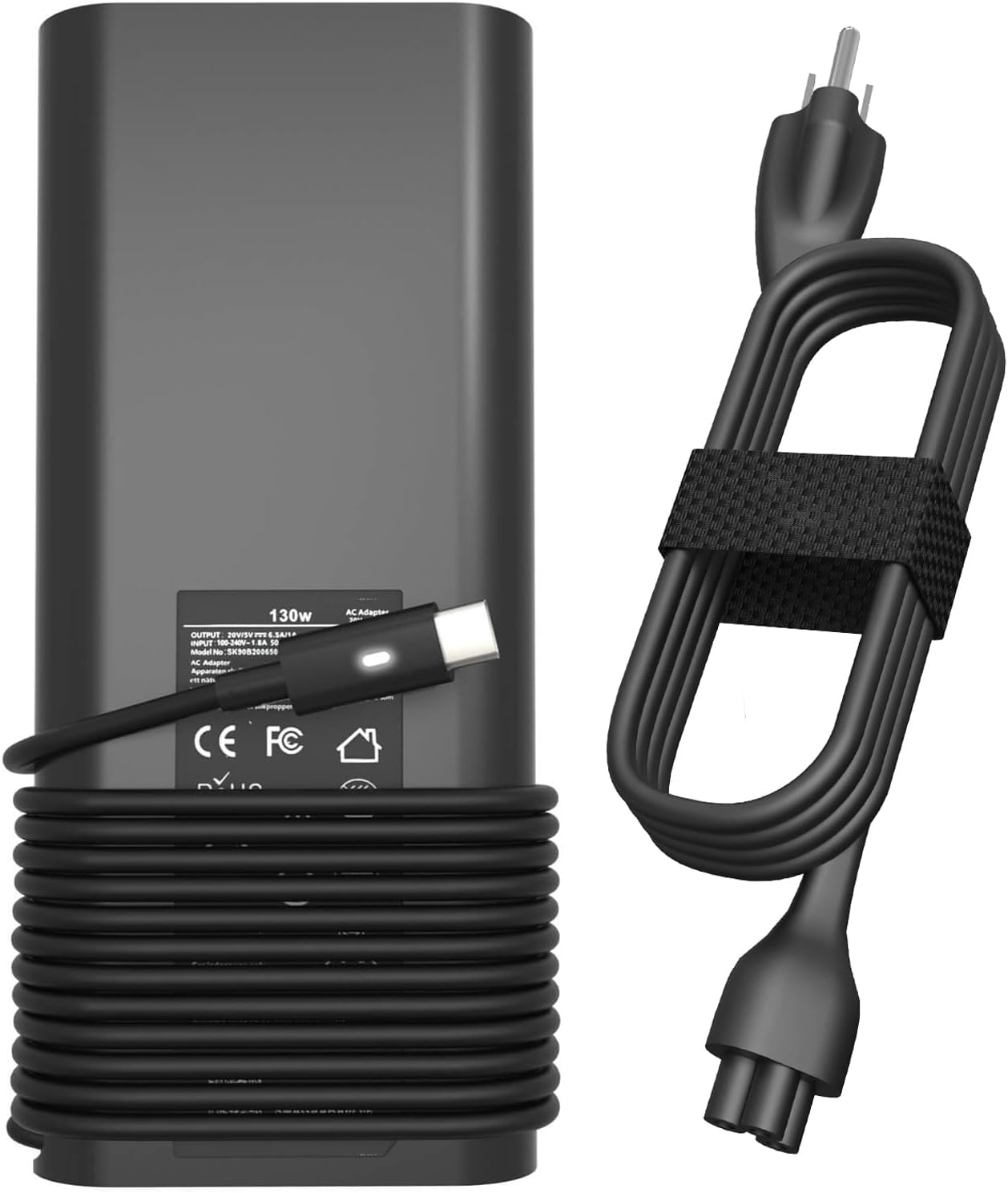 130W OUTPUT  
INPUT: 100-240V~ 50/60Hz 1.8A  
AC Adapter  
CE FC