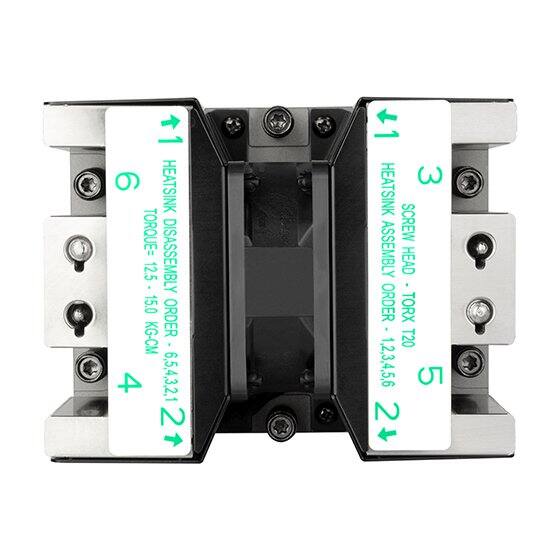 6 HEATSINK TORQUE= DISASSEMBLY 12.5 12.5 - 15.0 15.0 ORDER KG-CM 4 6,5,4,3,2,1

3 HEATSINK SCREW ASSEMBLY HEAD ORDER TORX T20 1,2,3,4,5,6

5 2