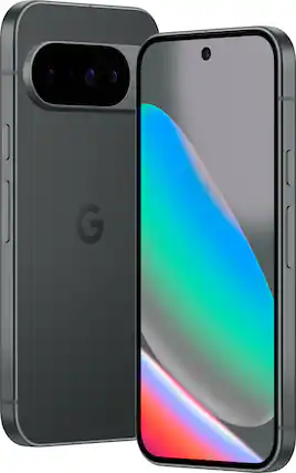 Front. Google - Pixel 10 128GB - Obsidian.