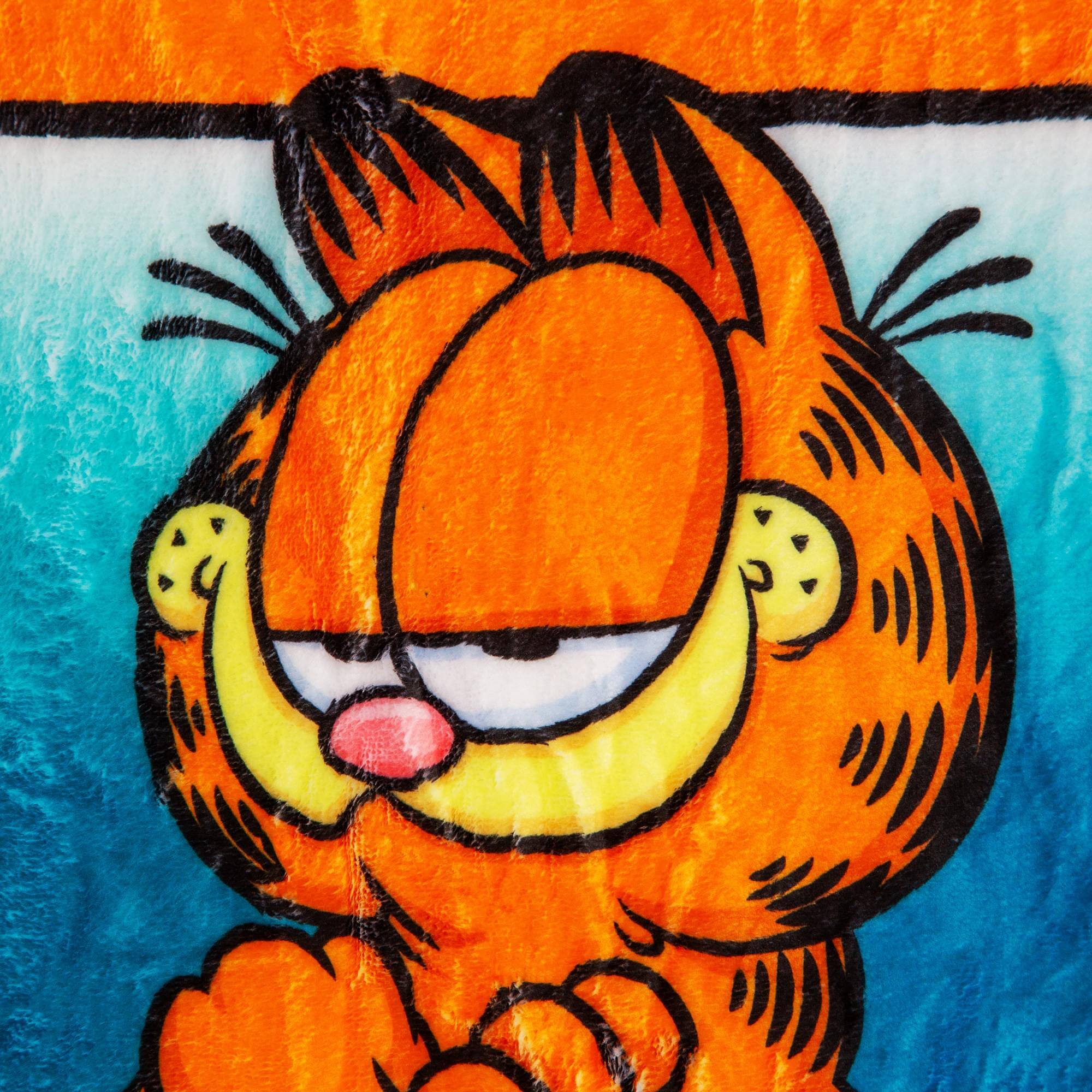 Alt View 1. Surreal Entertainment - Garfield and Friends Fleece Throw Blanket | 45 x 60 Inches - Multi-Color.