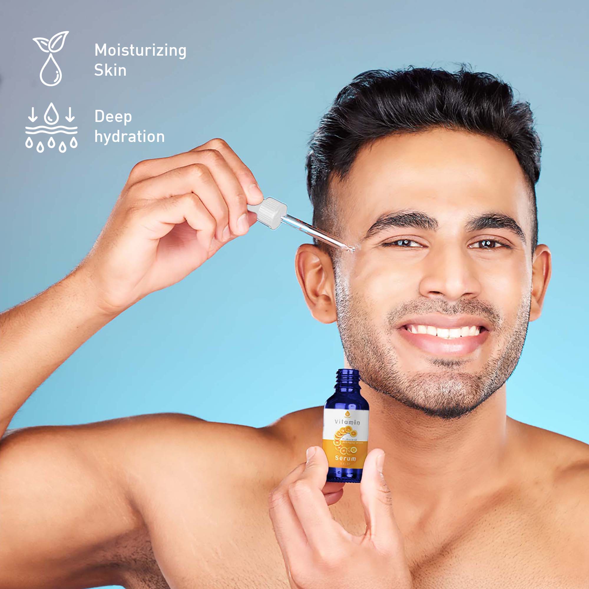 Moisturizing Skin  
Deep hydration  

Vitamin Serum