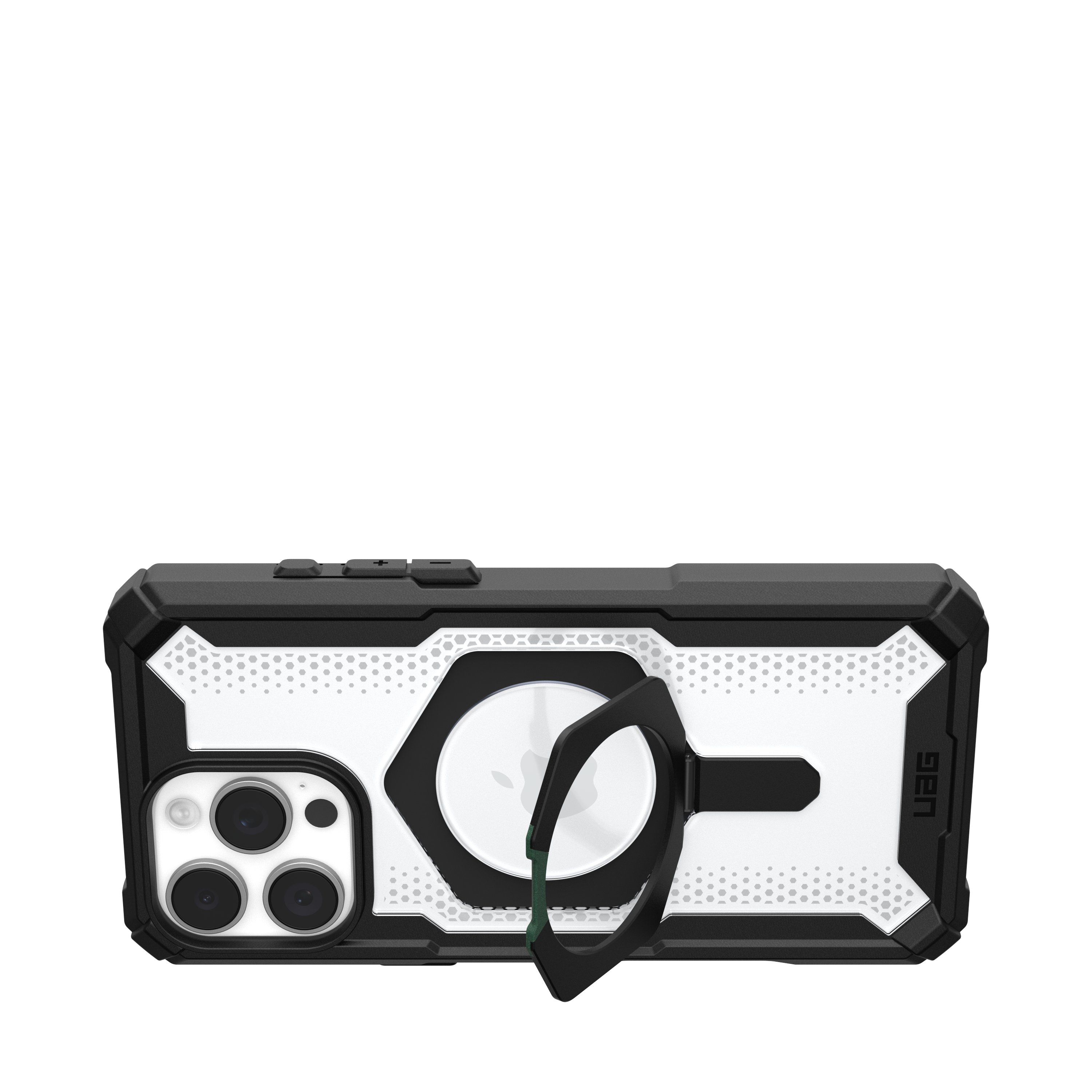 Alt View 1. UAG - Plasma XTE Series Case with Magsafe for Apple iPhone 16 Pro Max - Black/Clear.