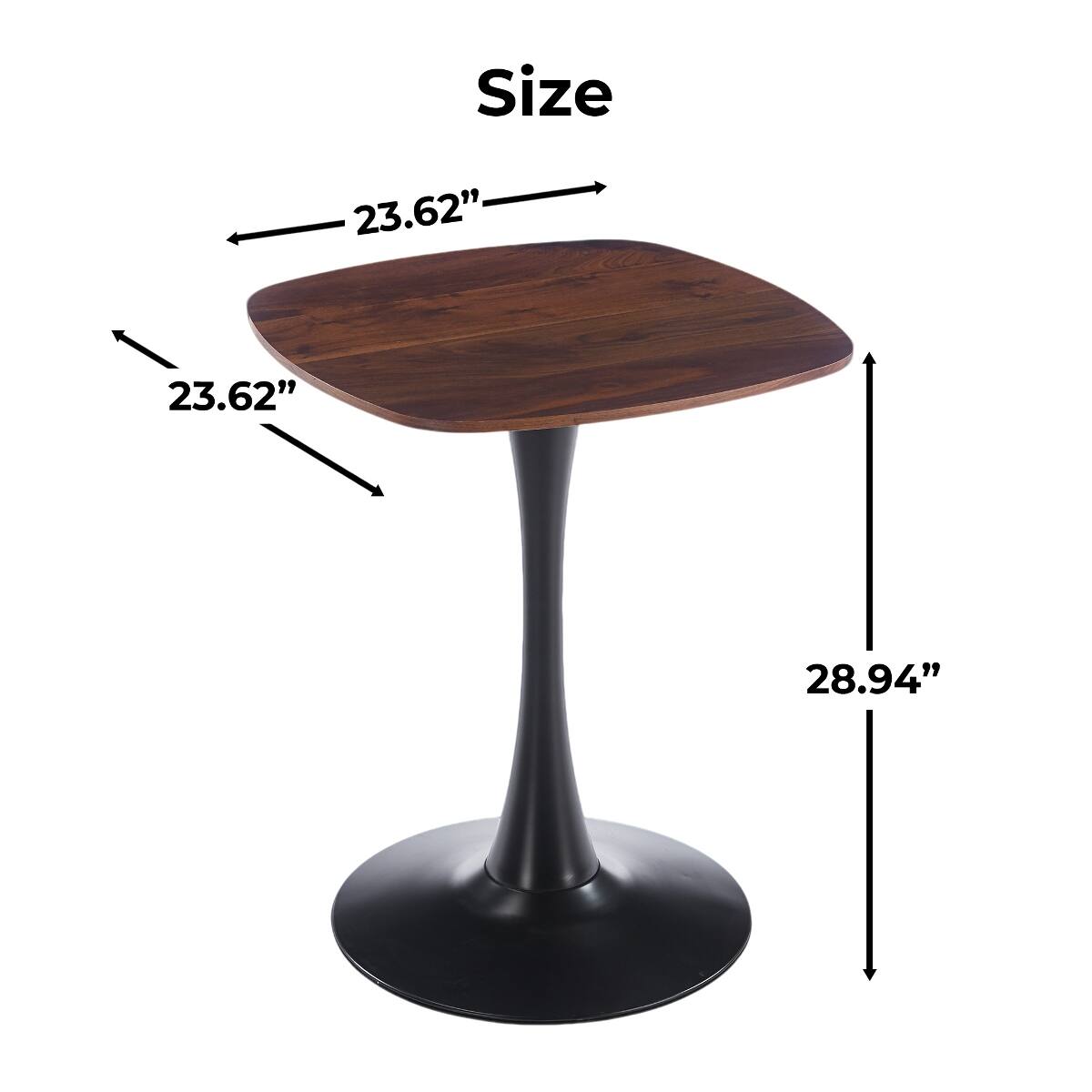 Size
23.62"
23.62"
28.94"