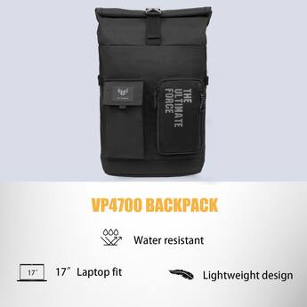 asus casual laptop backpack black 16" Premium Backpack, Lightweight & Water Repellent Material, Black/Dark Grey : Electronics Functional straps on the side and bottom offer versatile storage options for items Asus Office Casual Laptop Backpack