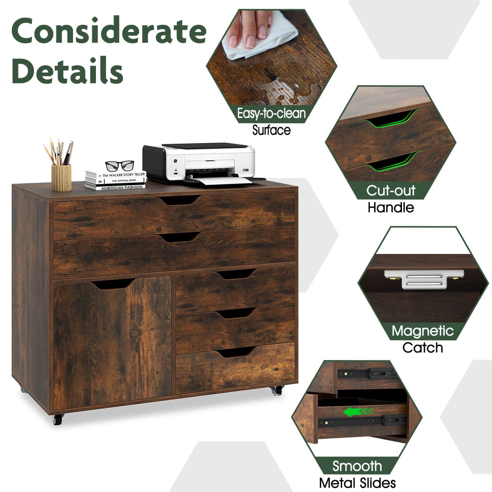 Considerate Details

- Easy-to-clean Surface
- Cut-out Handle
- Magnetic Catch
- Smooth Metal Slides