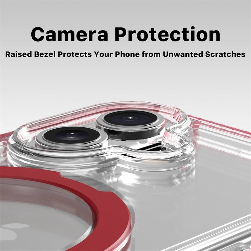 Camera Protection
Raised Bezel Protects Your Phone from Unwanted Scratches