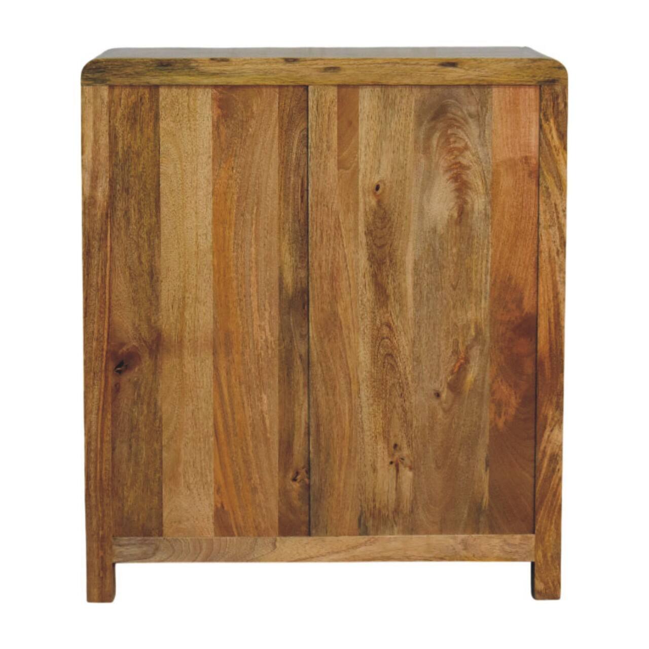 Alt View 6. Artisan Furniture - Artisan Furniture Solid Wood Oakish Three Drawer Chest, Beige - Beige.