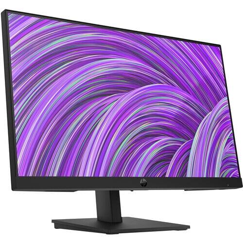 Alt View 7. HP - P22h G5 21.5" FHD IPS Monitor 1080p 5ms GtG 75Hz 1000:1 Stereo Speakers HDMI DisplayPort VGA - Black.