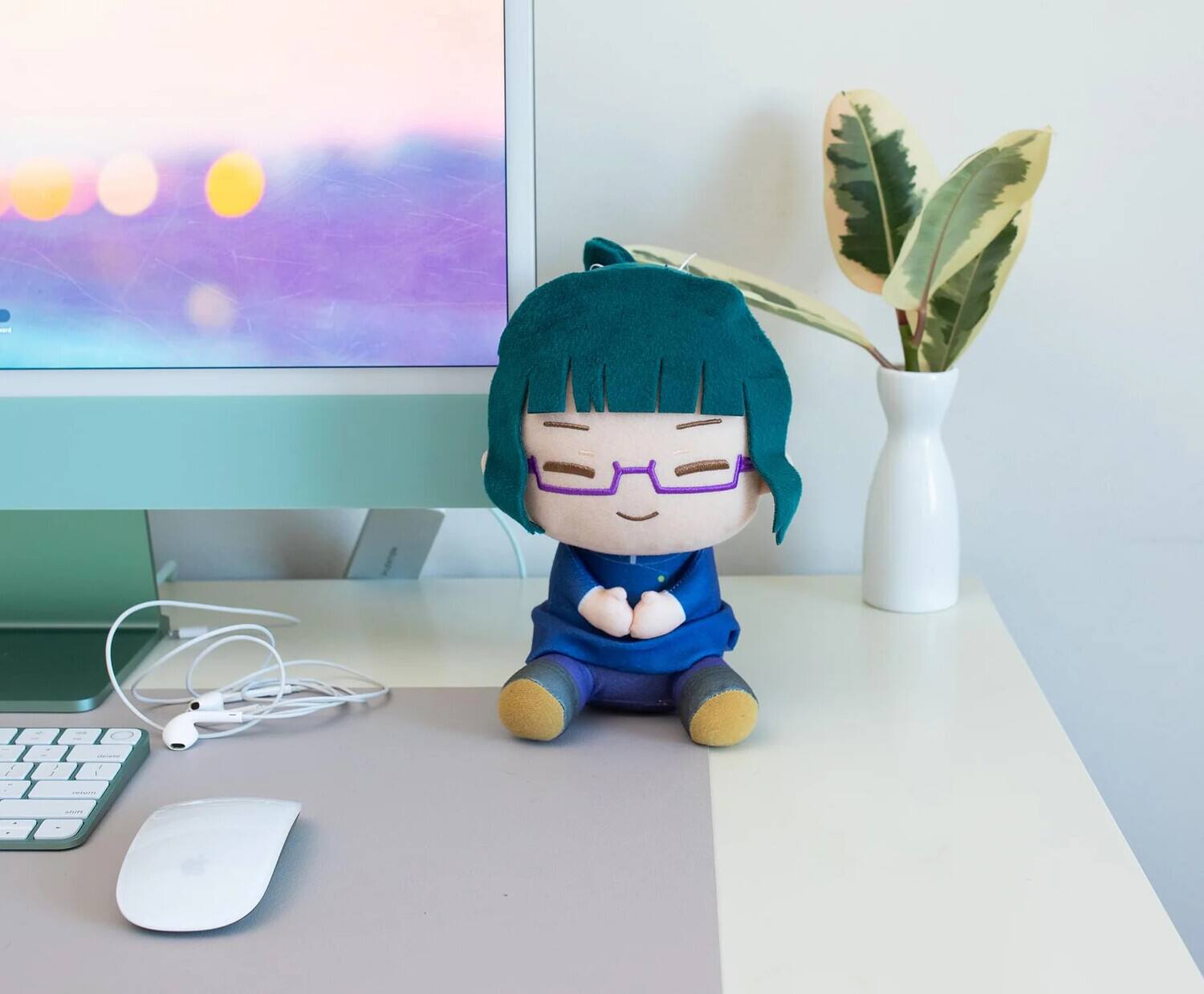 Alt View 2. PopMarket - BanPresto - Jujutsu Kaisen - Maki Zenin Big Plush   - Collectibles - Multicolor.