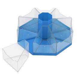 Junior Learning - Classroom Caddie Octagonal Storage System, Blue