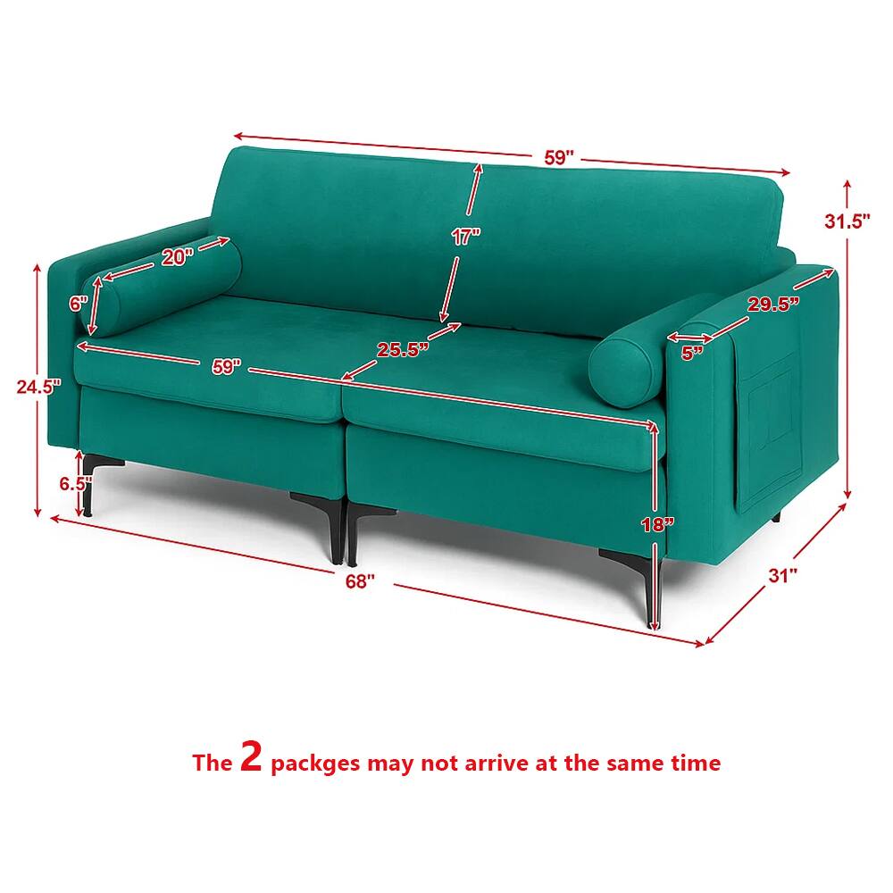 59" 20" 17" 31.5" 6" 29.5" 24.5" 59" 25.5" 5" 6.5" 18" 68" 31" 31" 18" 24.5" 6.5" 5" 29.5" 31.5" 17" 25.5" 6" 20" 59"

The 2 packages may not arrive at the same time