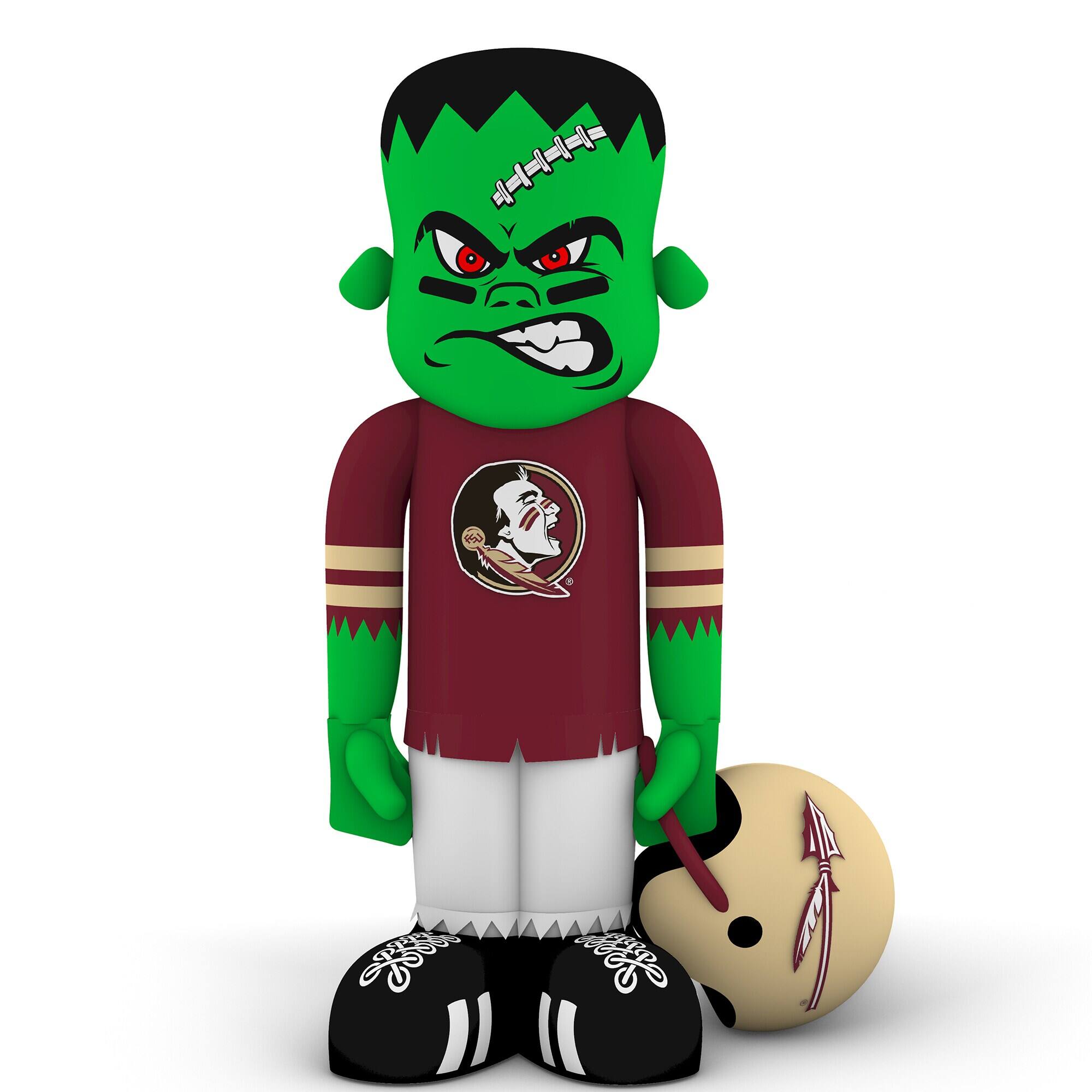 Front. Sporticulture - Florida State Seminoles Halloween Lawn Inflatable Steinbacker - Multicolor.