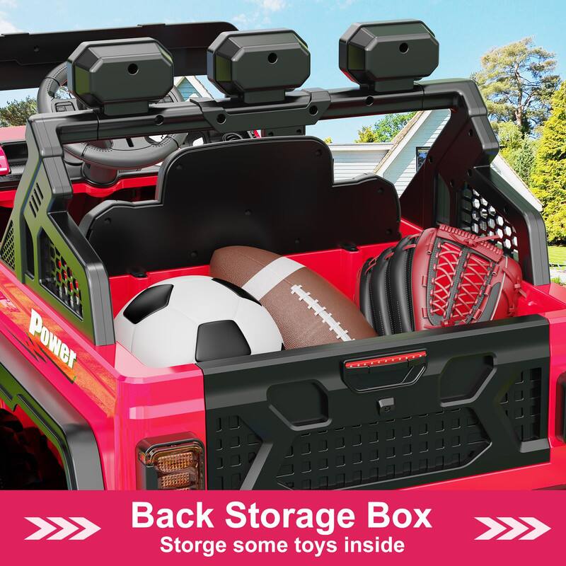 Back Storage Box  
Store some toys inside