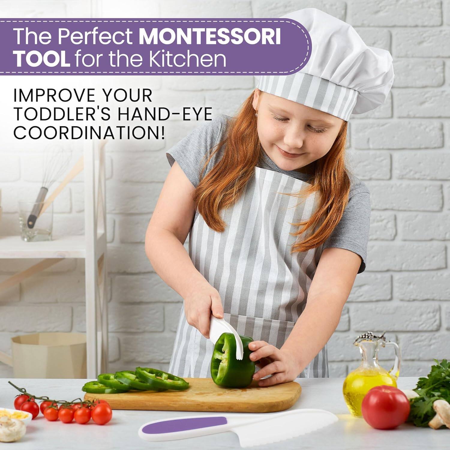 The Perfect MONTESSORI TOOL for the Kitchen

IMPROVE YOUR TODDLER'S HAND-EYE COORDINATION!