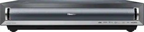 Hisense - PX3-PRO Triple Laser UST Projector, 80"-150", 4K Google TV, IMAX Enhanced, Dolby Vision, 3000 Lumens, Designed for Xbox - Black