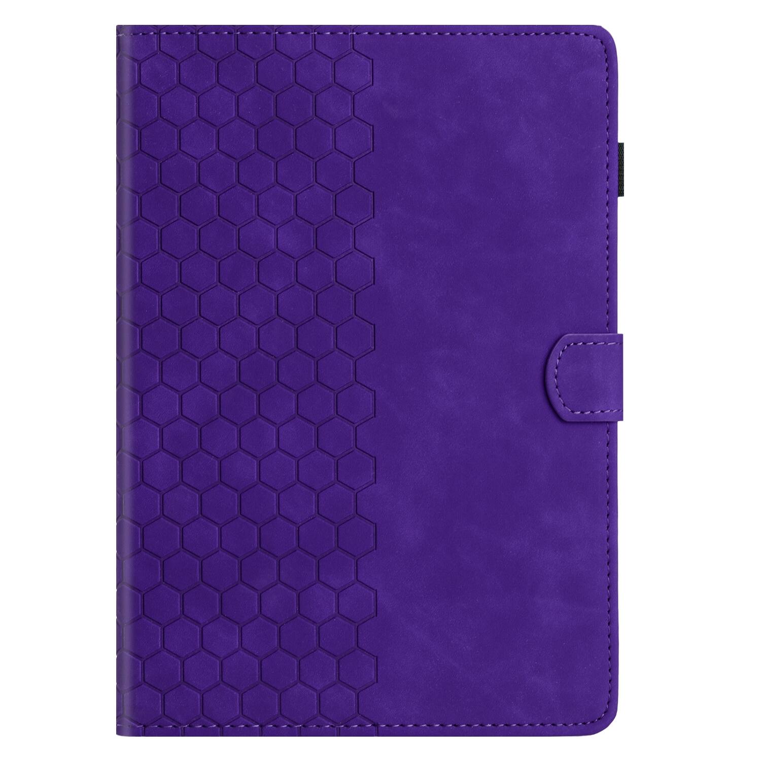 Alt View 1. Dteck - Embossed Folio Case for Apple iPad mini (A17 Pro) 2024 / iPad mini 7th/6th Gen,Faux Leather Card Slots Stand Cover - Purple.