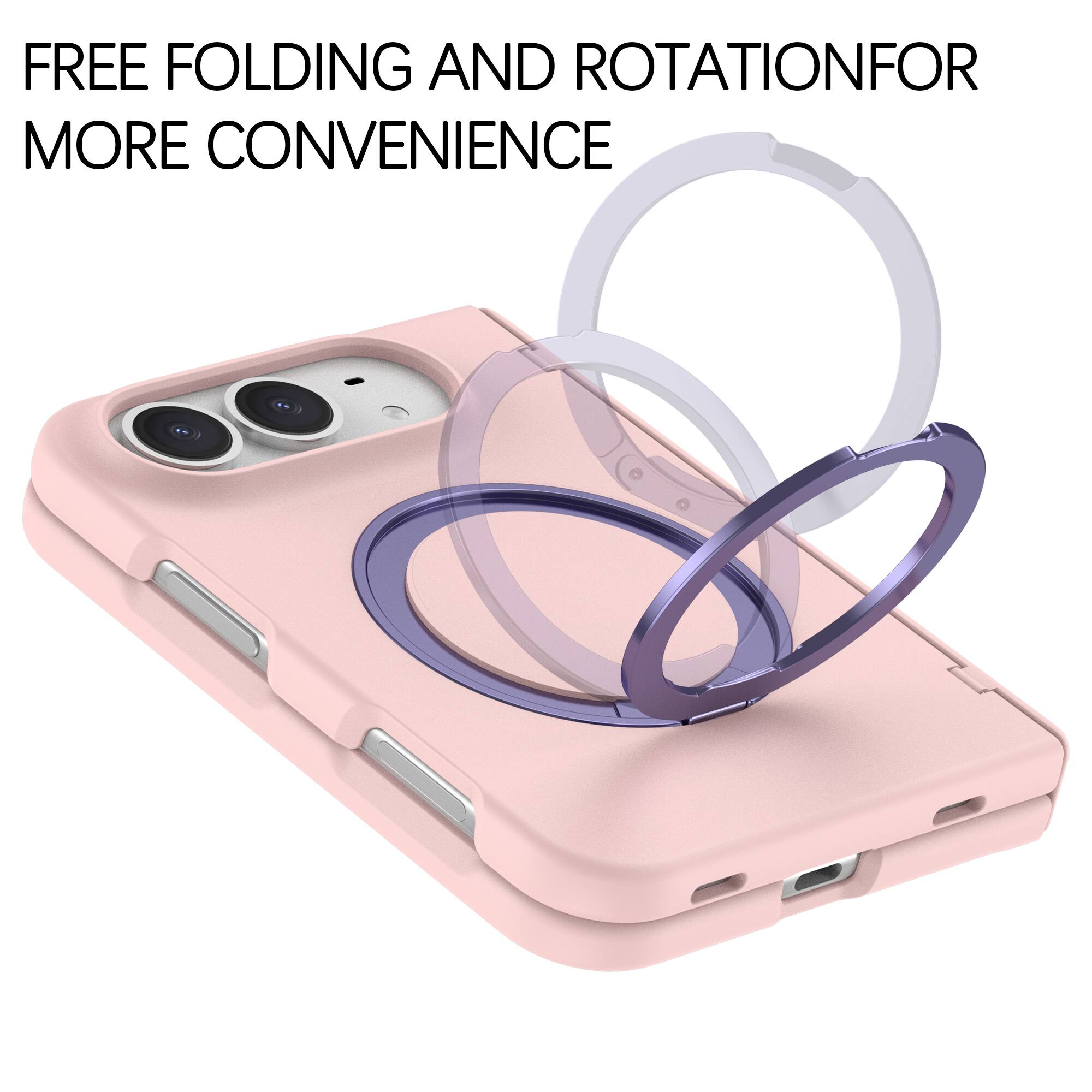 FREE FOLDING AND ROTATION FOR MORE CONVENIENCE
