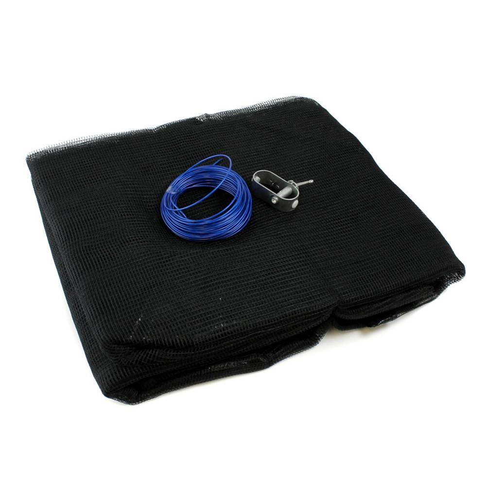 Alt View 3. Swimline - Swimline 15' Round Above Ground Swimming Pool Leaf Net Top Cover | CO915 - Black.