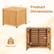21" x 21" Product Dimensions 19" 165 lbs Max Load 15" x 18"