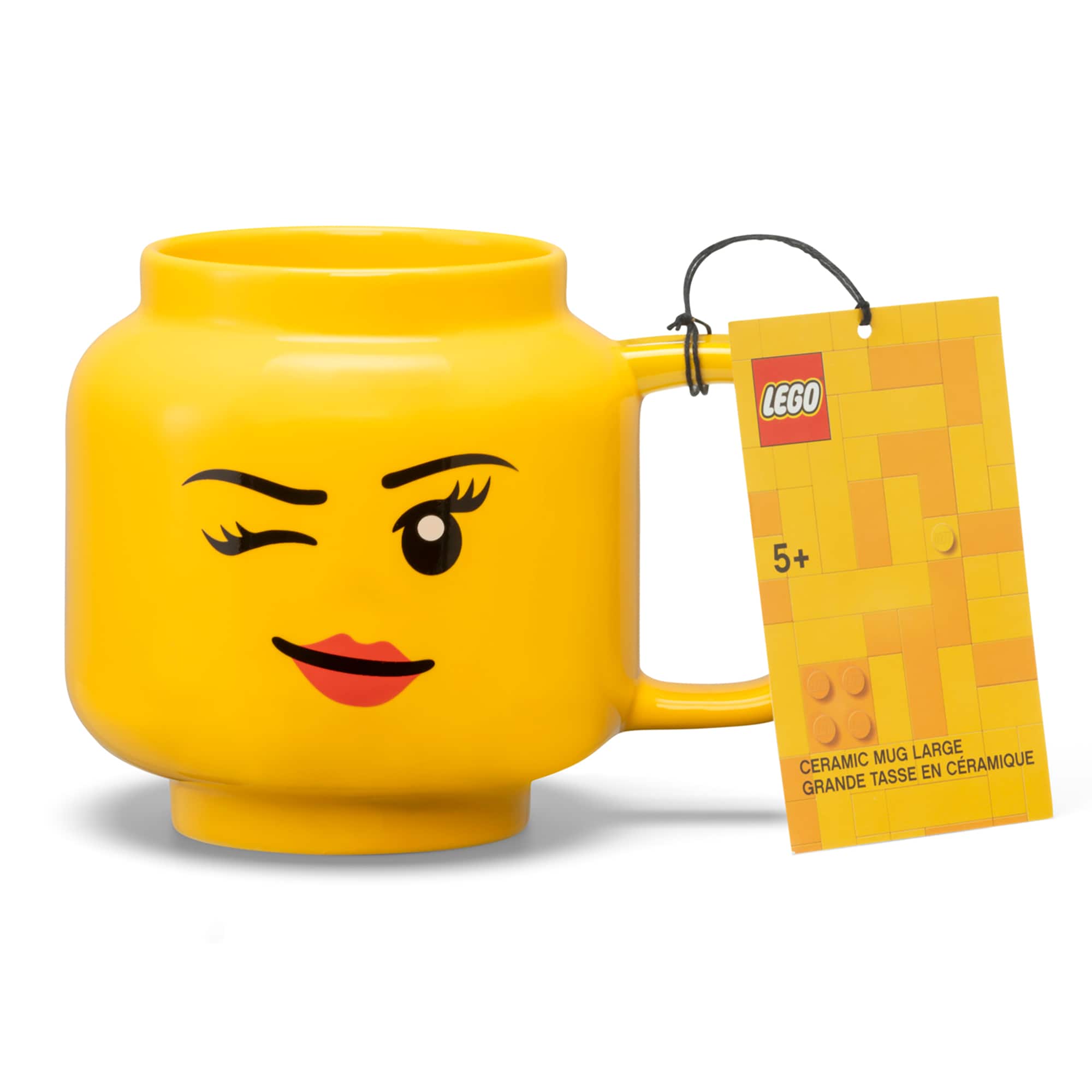 LEGO 5+ MUG LARGE CERAMIC TASSE EN CRAMIQUE GRANDE