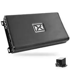 Front. NVX - VAD10004 v2 4-Channel Class D Amplifier, 1000W RMS, 2/4-ohm Stable, High/Low Pass X-Over, for Car/Marine/UTV/Motorcycle.