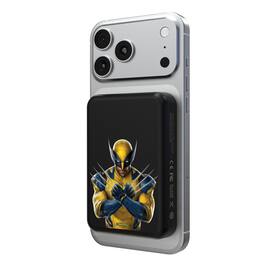 Keyscaper - Marvel Badge Wireless Mag Power Bank - Deadpool Wolverine 2
