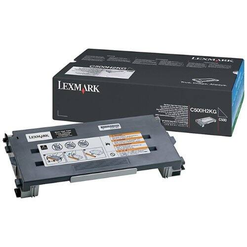 Lexmark - Part # C500H2KG Black Toner Cartridge - 5,000 Pages