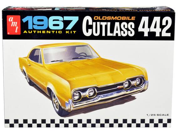 1967 Oldsmobile Cutlass 442
Authentic Kit
1/25 Scale