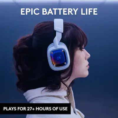 Astro Gaming - A30 Wireless Gaming Headset for PS5, PS4, Nintendo Switch, PC, Mobile - White