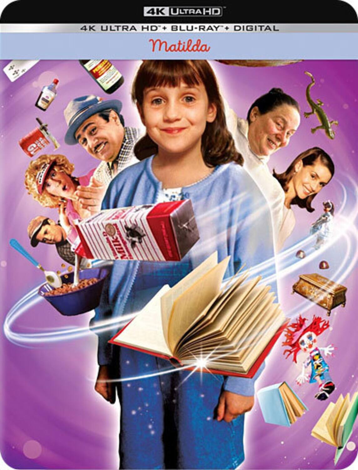 Matilda (Steelbook)   - 4K Blu-Ray [4K Ultra HD Blu-ray]
