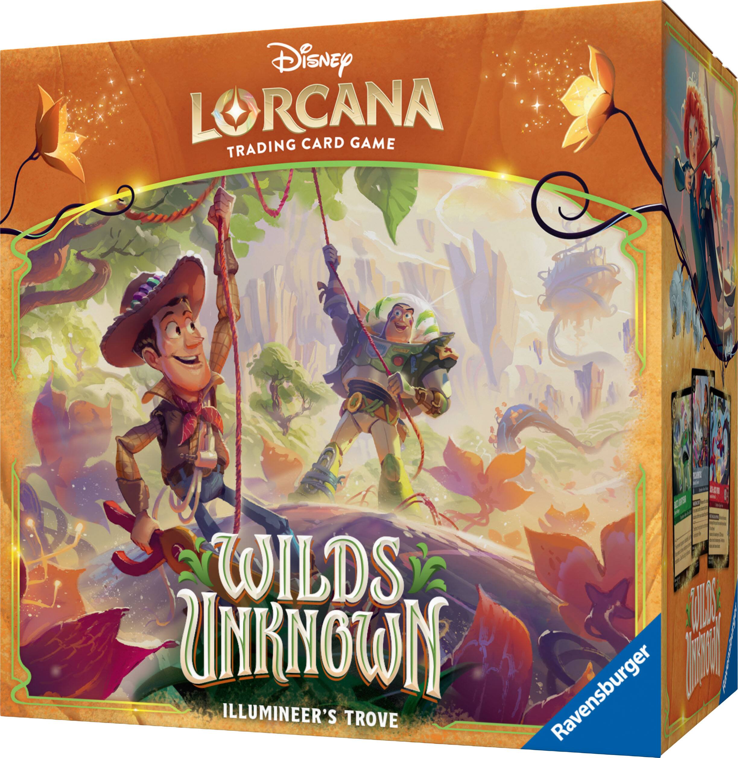 Disney LORCANA TRADING CARD GAME 10 - I EB - - - I WILDS UNKNOWN ILLUMINEER'S TROVE Ravensburger