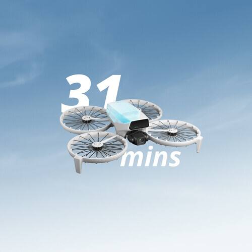 Alt View 6. DJI - DJI Flip Drone with RC 2 Remote Controller - 4K UHD, 31Min Flight Time - Bundle.